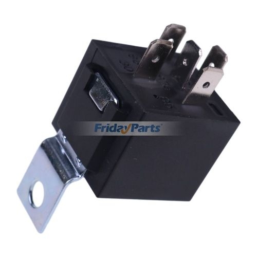 Starter Relay Switch - Fits Grasshopper 325, Hustler Mowers, Bosch 601053 (12V, 5-Pin)