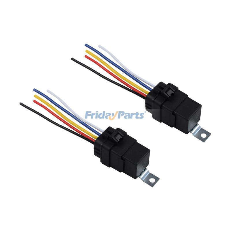 Relais 12 V 40 A avec adaptateur 115-1615 pour Caterpillar CAT 414E 416D 416E 420D 424D 428D 428E 120M 140M 160M