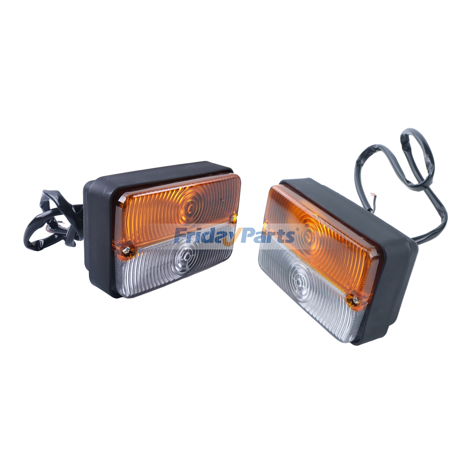 2 Pieces 12V Front Rear Indicator Lamp 1678580M91 for Massey Ferguson Tractor 230 240 243 250 253 263 265 275 290 340