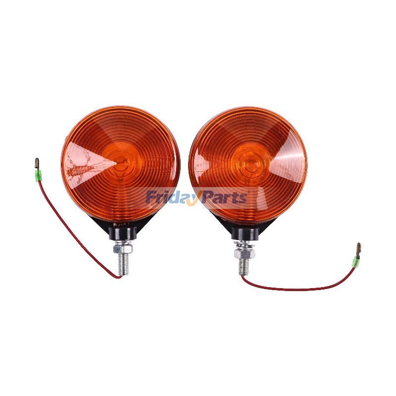 2 Pieces 12V Warning Lamp CH12713 LVA800967 for John Deere Tractor 650 655 750 755 756 790 850 855 856 950 955 990