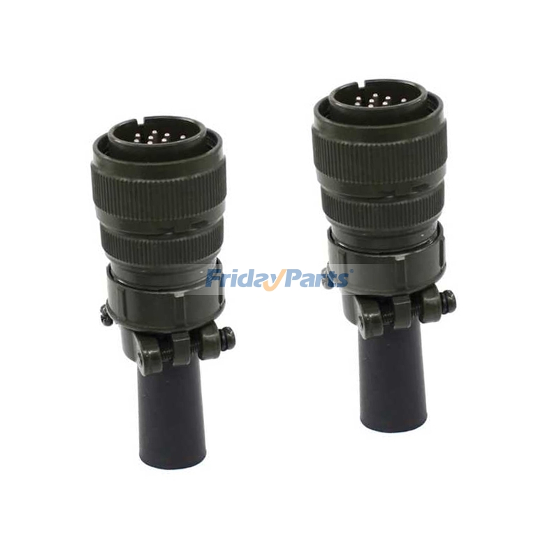 2 Pieces 14 Pin Male Plug 141162 136961 for Miller Hobart Welder
