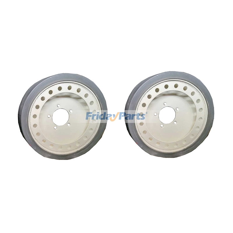 2 Pieces 16*15*12 Tire 158760 for Skyjack Scissor Lift SJIII3220 SJIII3226 SJIII4620 SJIII4626 SJIII4632