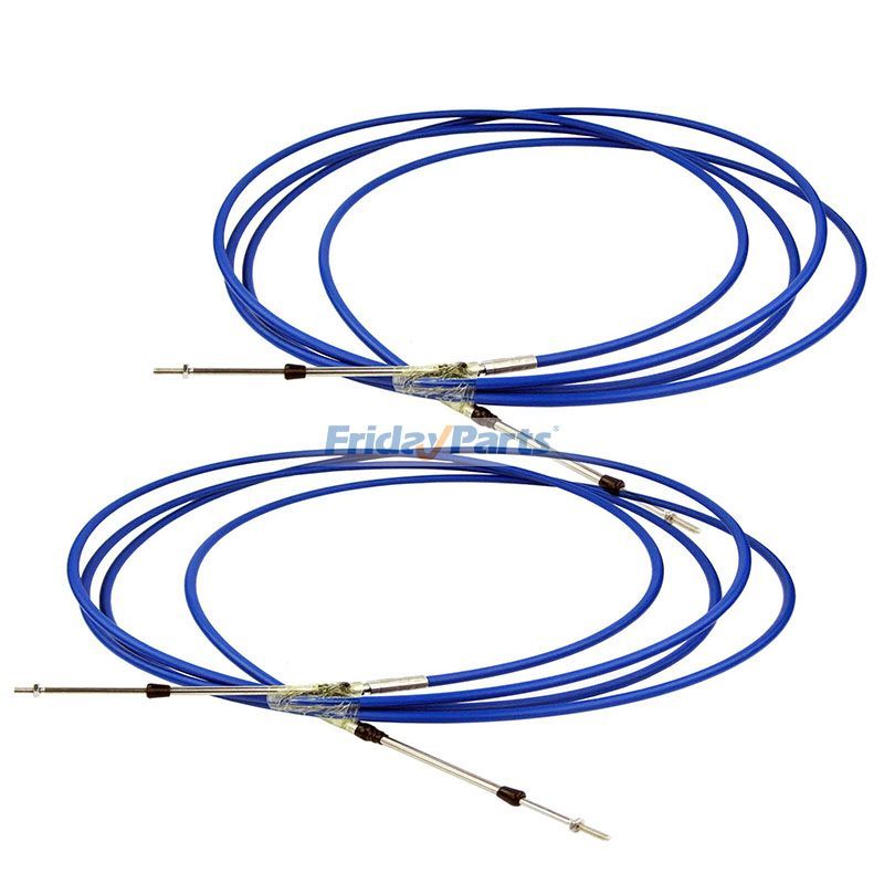 2 stück 18FT Universal Gas Shift Control Kabel 220416618 für Yamaha Außenbordmotor