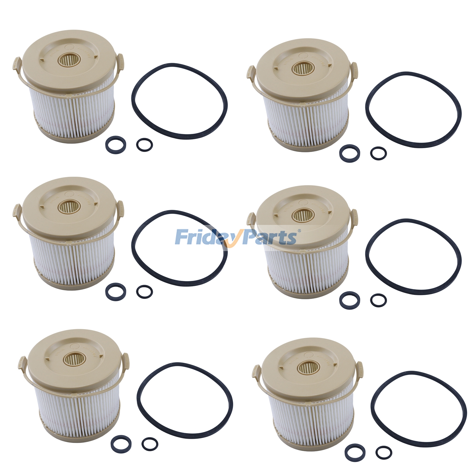 2 Micron Fuel Water Separator Filter Element Replacement for Racor 2010SM-OR