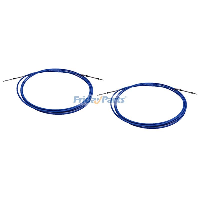 2 stück 24FT Shift Drosselklappensteuerung Kabel 220416624 für Yamaha Außenbordmotor