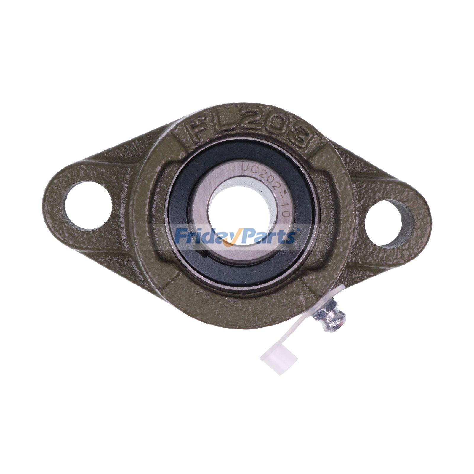 Others 5/8" Bore 2 Bolt Solid Base Pillow Block Flange Bearing UCFL202-10