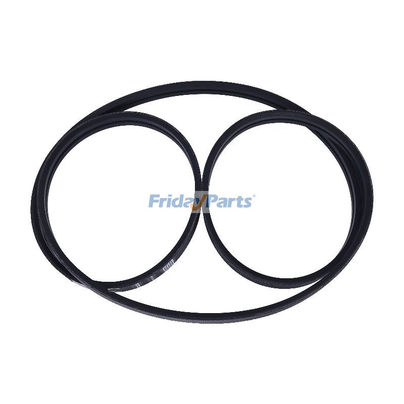 2 correas de plataforma de 60" K5651-34710 para cortadoras de césped Kubota F2100E F2260 F2400 F2560E F3060 F3560 de FridayParts