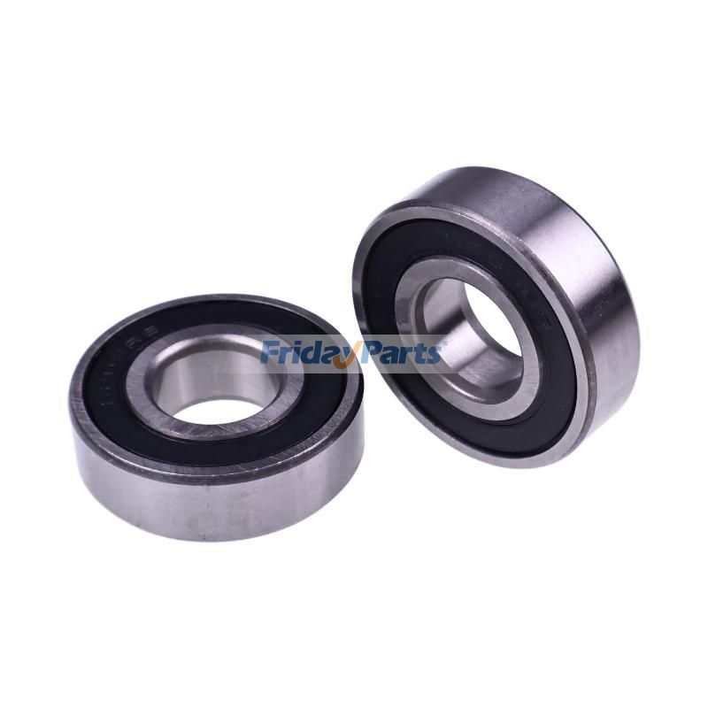 2 Pieces 6203-2RS Sealed Bearing 741-0600 GX20818 GX21510 JD8535 for John Deere Mower Z225 Z235 Z245 Z255