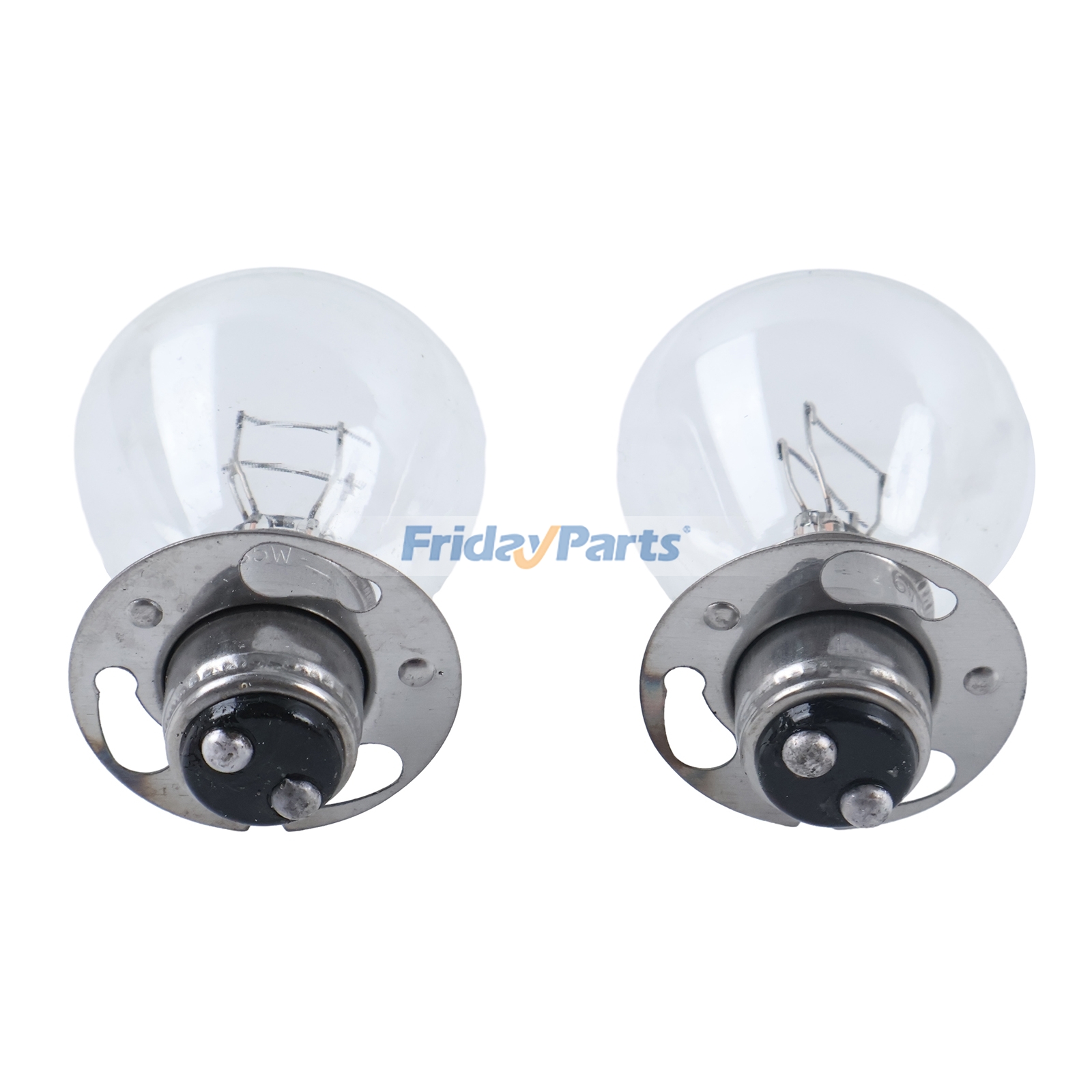 2 bombillas de faro delantero de 6 V 35 W (luz alta y baja) 214-84114-60-00 para motocicletas Yamaha DT1 IT400 TT500 TY250 1968-1981