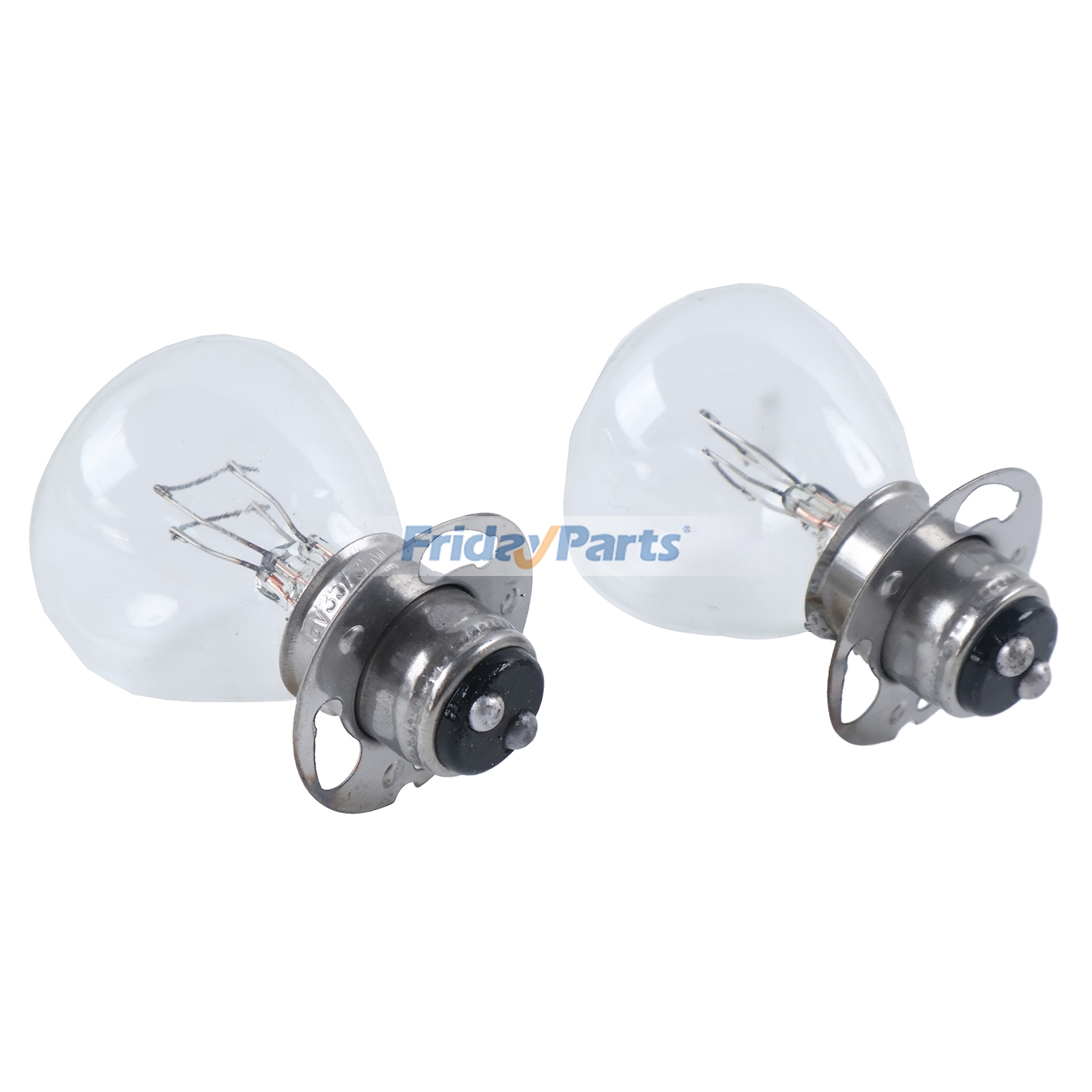 2 bombillas de faro delantero de 6 V 35 W (luz alta y baja) 214-84114-60-00 para motocicletas Yamaha DT1 IT400 TT500 TY250 1968-1981 de FridayParts