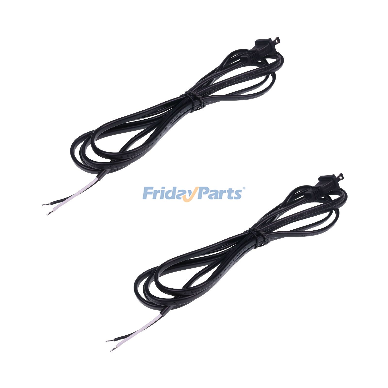 Cable de alimentación de 2 hilos de 8' 18 AWG 330077-98 para Dewalt DW505 DW255 DW252 DW266 DW276 DW290 DW130 DW411 DW272