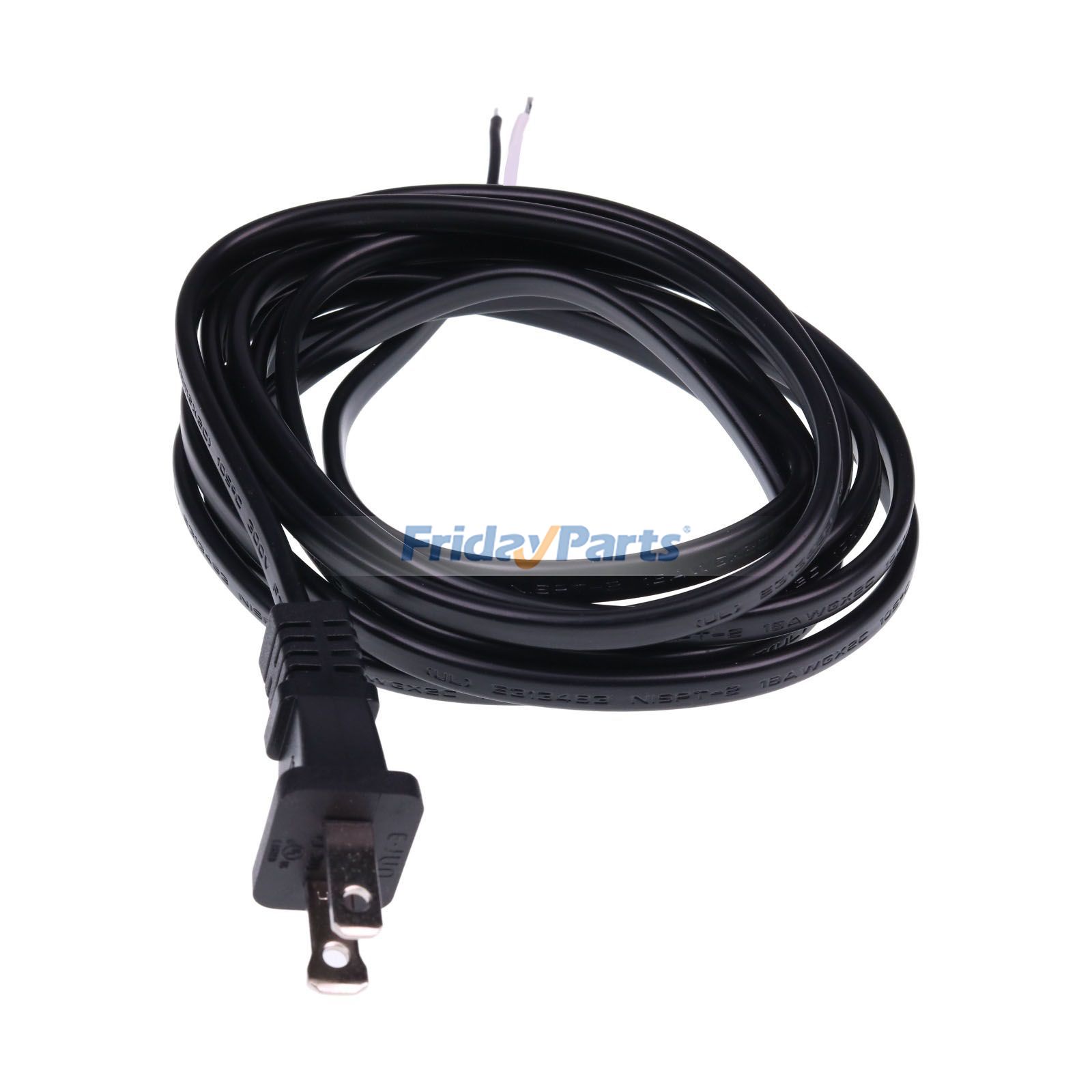 Cable de alimentación de 2 hilos de 8' 18 AWG 330077-98 para Dewalt DW505 DW255 DW252 DW266 DW276 DW290 DW130 DW411 DW272