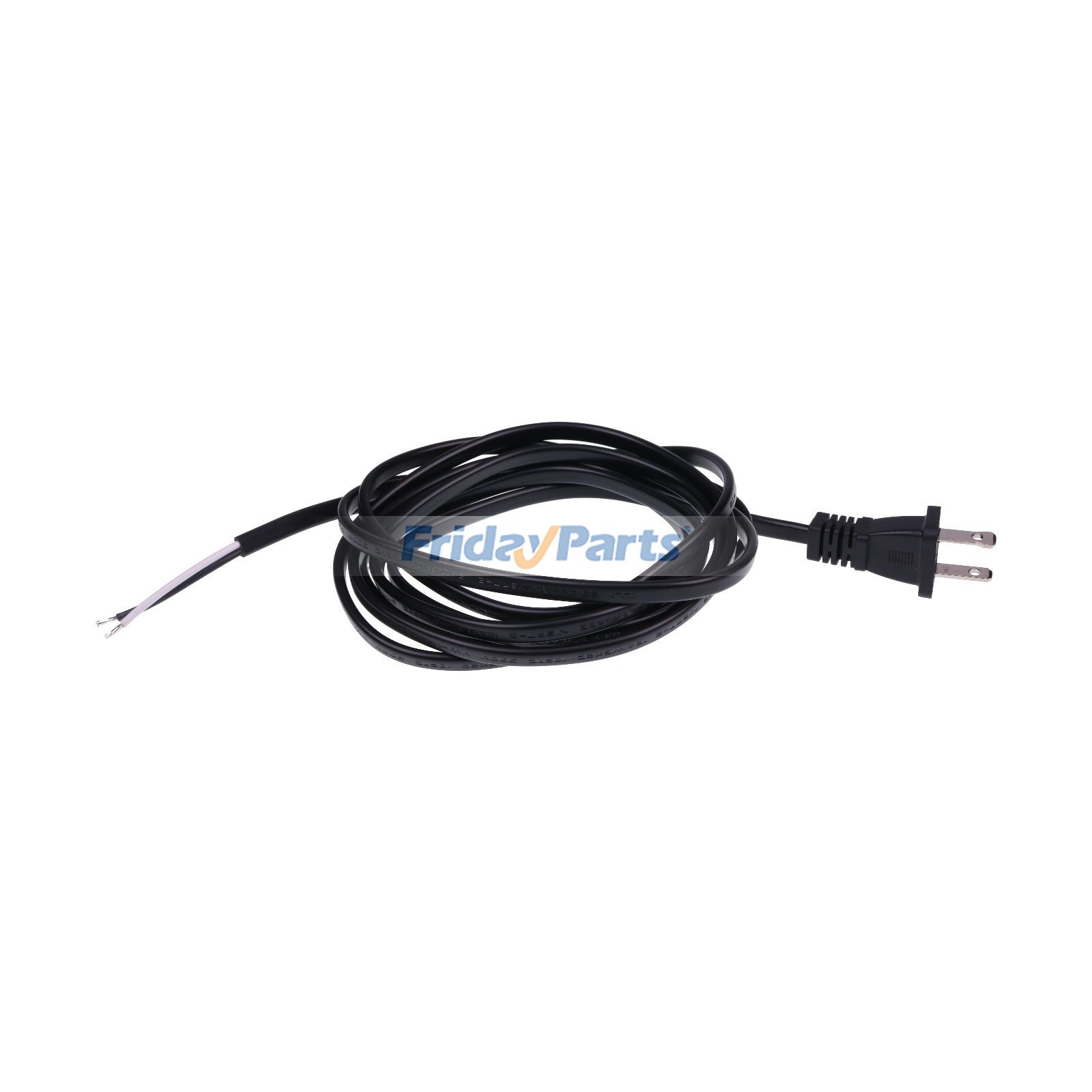 Cable de alimentación de 2 hilos de 8' 18 AWG 330077-98 para Dewalt DW505 DW255 DW252 DW266 DW276 DW290 DW130 DW411 DW272 de FridayParts