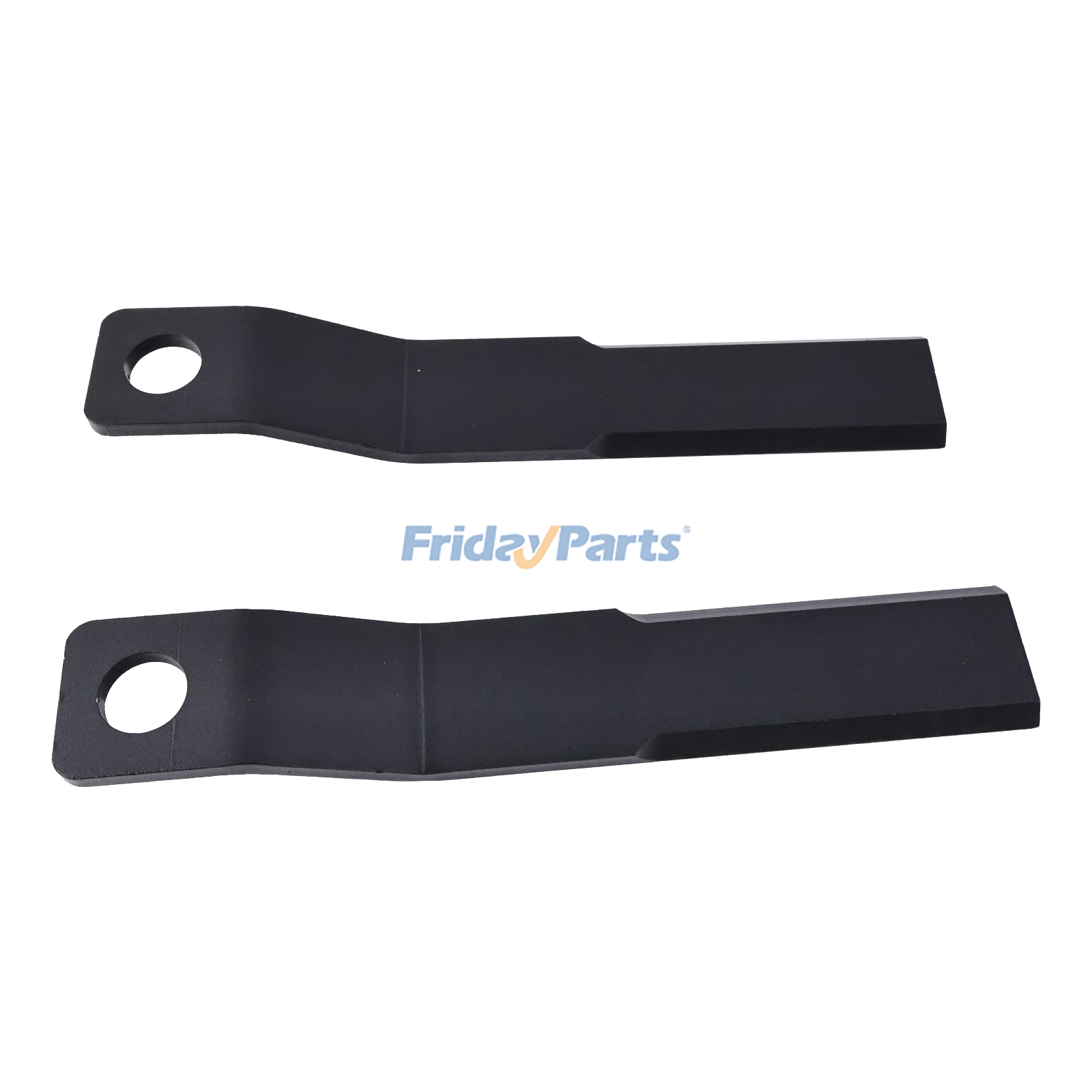 2 Pieces 8mm Steel Brush Cutter Blade for Skid Steer Mower