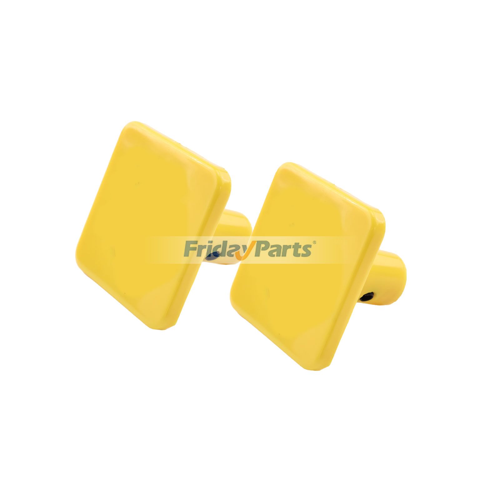 2 Pieces Aftermarket Bendix 248433 Torque Yellow Parking Brake Valve Knob With Roll Pin for Vehicle Dash Brake Control Valve