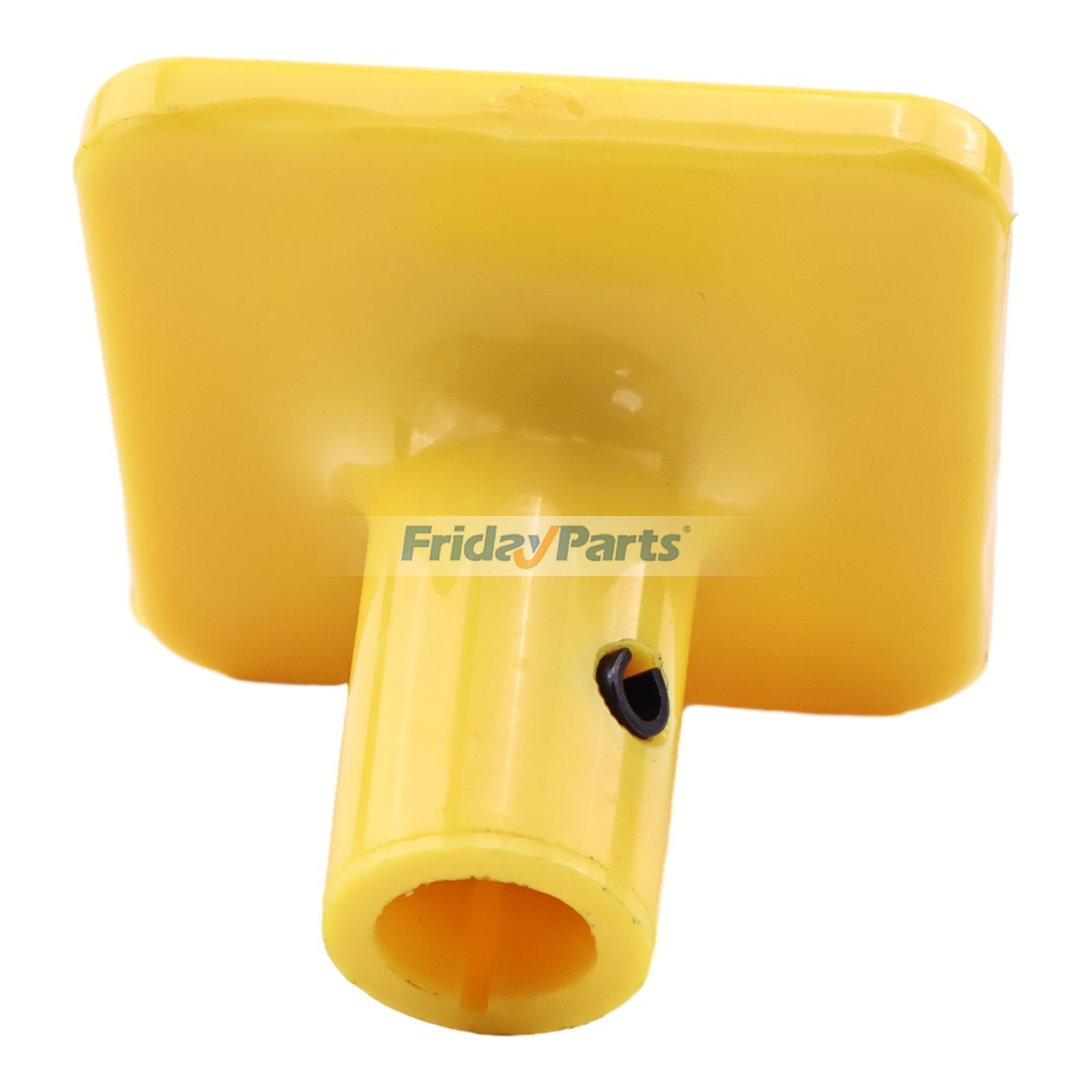 Vehicle 2 Pieces Torque Yellow Parking Brake Valve Knob With Roll Pin