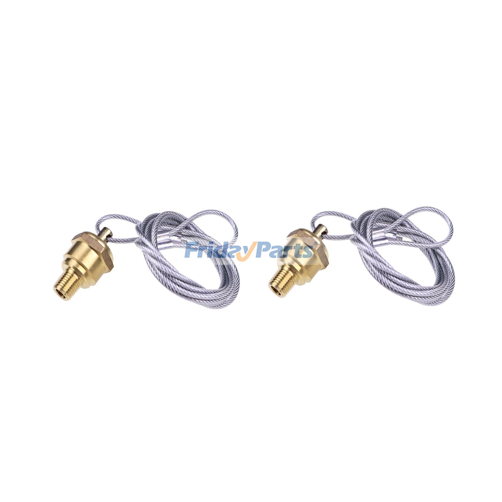 2個のアフターマーケットBendix KN21015エアタンクドレンバルブ、1/4インチNPTエアブレーキリザーバーコンプレッサーセミトラック用