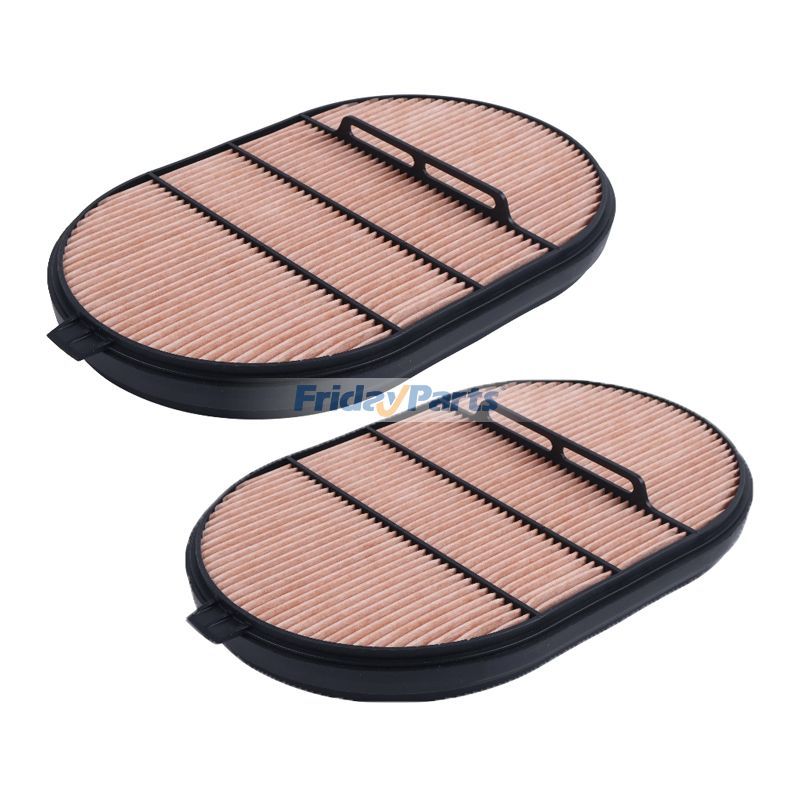 Conjunto de 2 filtros de ar - Substitui os modelos Donaldson P607557, Bell 226780, WIX 49557, Fleetguard AF4201 e Baldwin PA5792.