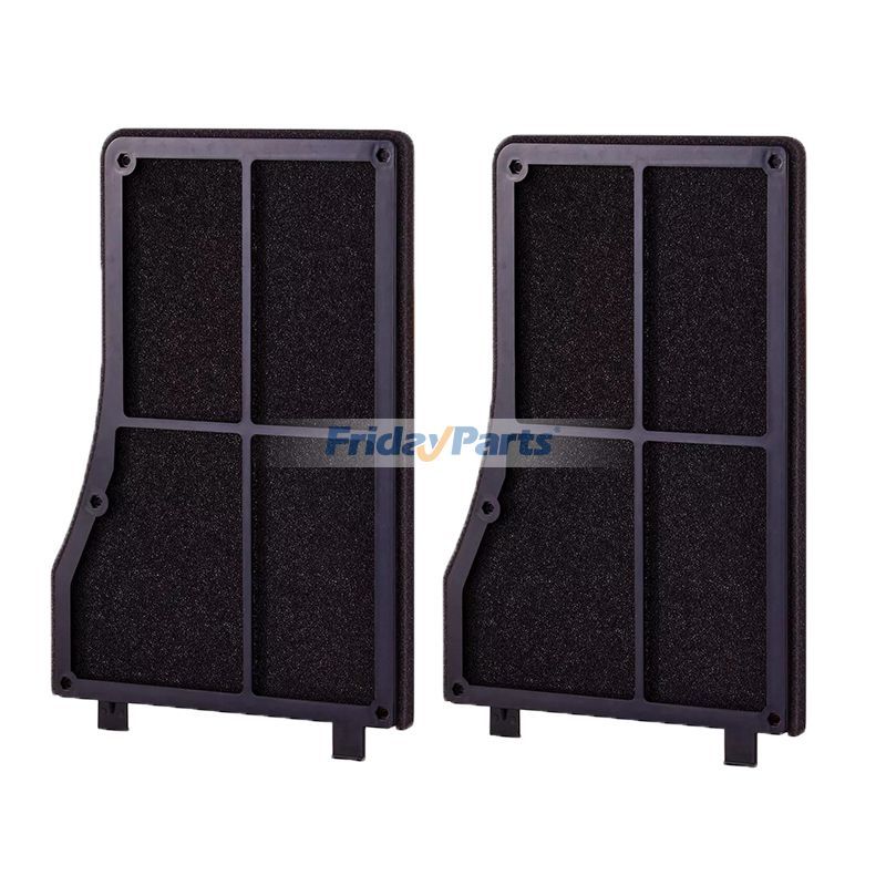 2 filtros de aire de cabina - Reemplazan Donaldson P630281, Wix WP10154, Fleetguard AF55832, Baldwin PA5765 y Peterbilt 5X013817