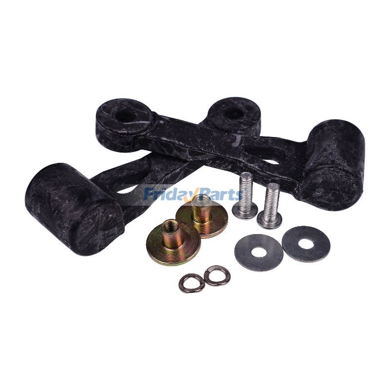 2 Pieces Bagger Latch With Hardware 532109808 109808 for Husqvarna Poulan Sears Murray Troy-Bilt Airens Cub-Cadet MTD Craftsman