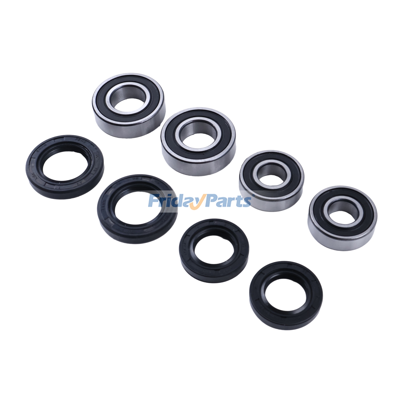 Kit de cojinetes de 2 piezas 25-1042 para Suzuki ATV 2003-2014 LT-Z400 1985-1992 LT-250R Kawasaki ATV 2003-2006 KFX400 de FridayParts