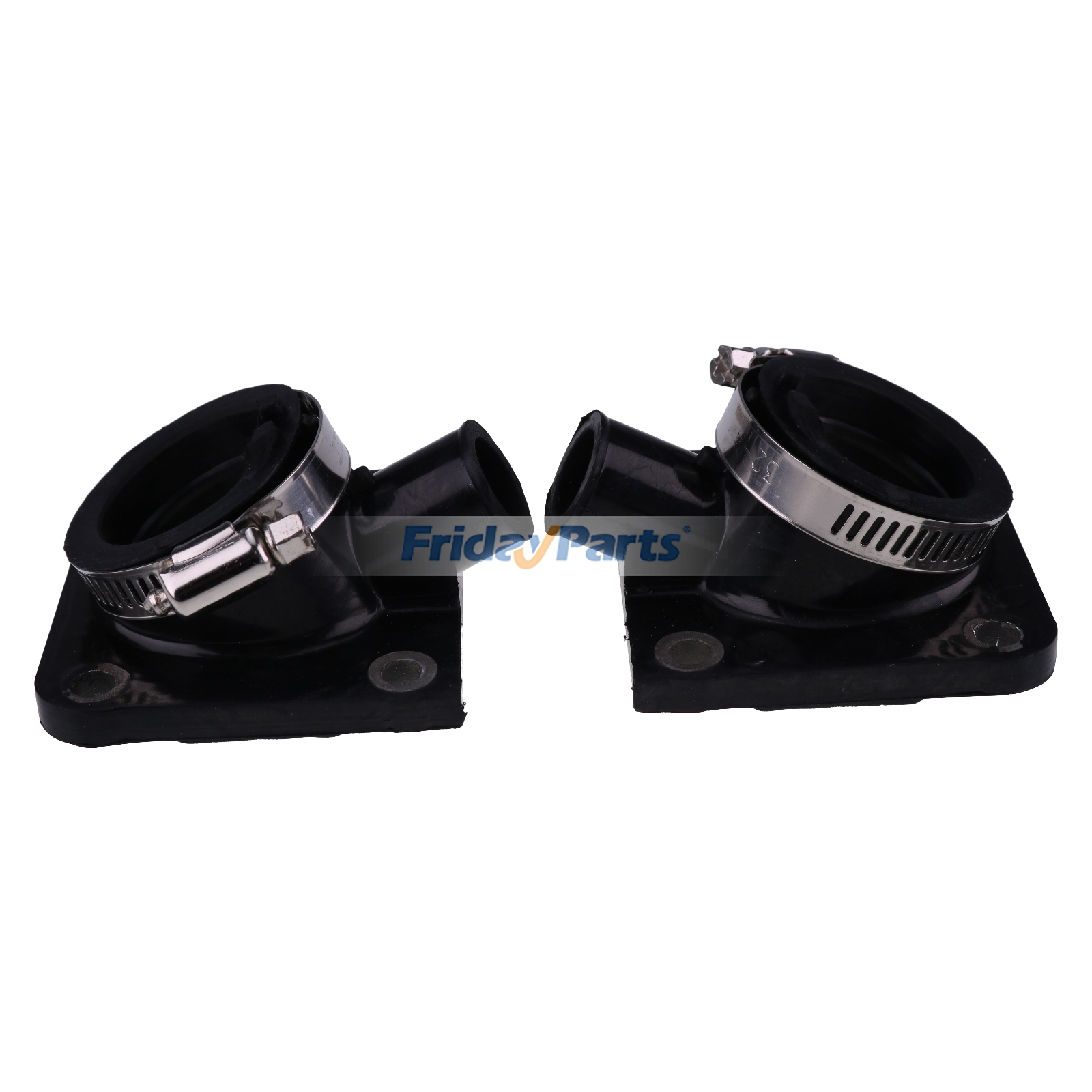 2 Pieces Carburetor Mounting Flange MR-1023YM1350A-B ZZP-JAP14797 for Yamaha Banshee 350 YFZ350 1987-2006