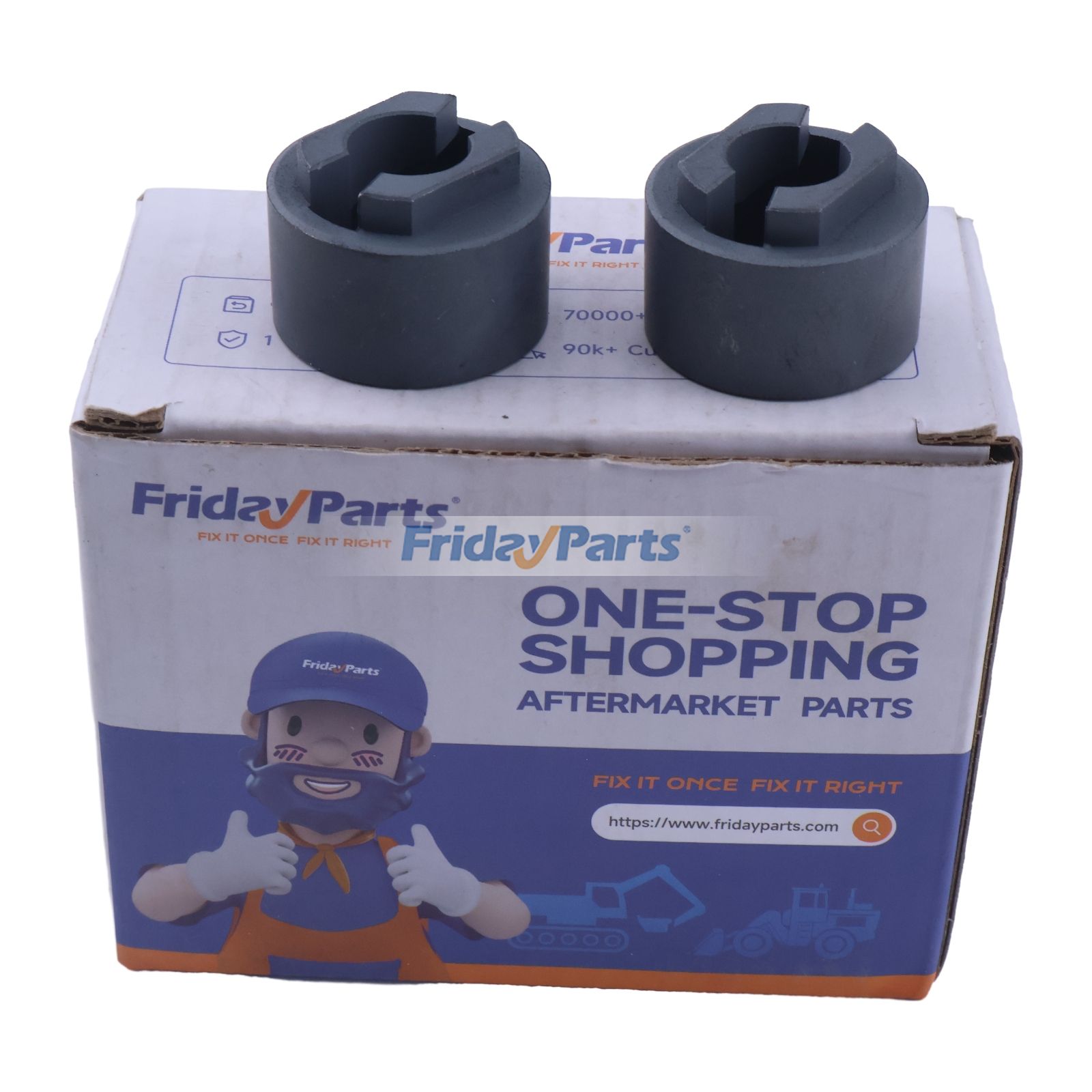 2 arandelas de fundición 7167846 para cargadoras Bobcat T590, T595, S850, S750, T740, T750, S590, S570, T870 y T86