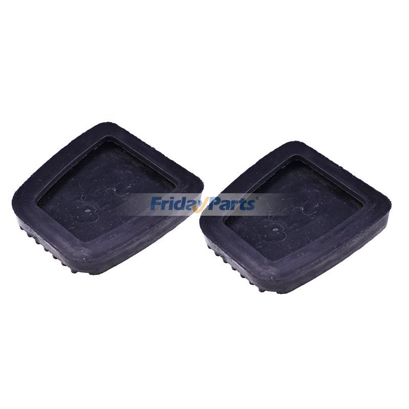 2 Pieces Clutch Brake Pedal Rubber Pad for Vehicle