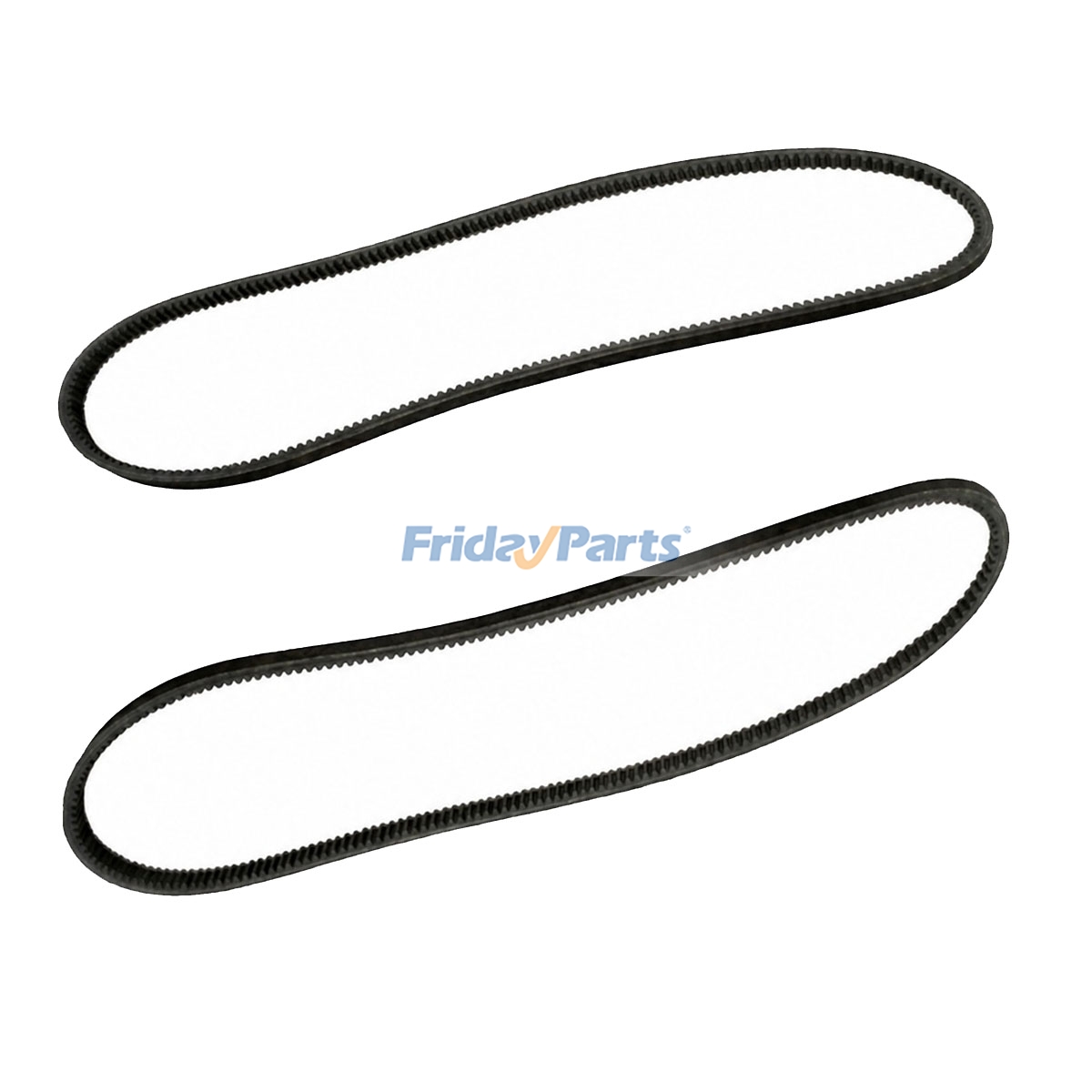 2 Pieces Cogged Vee Belt 4612763 for Isuzu Engine 6UZ1 6WG1 Hitachi Excavator EX1200-5 ZX1800K-3 ZX450 ZX460LCH ZX470-5G ZX470H