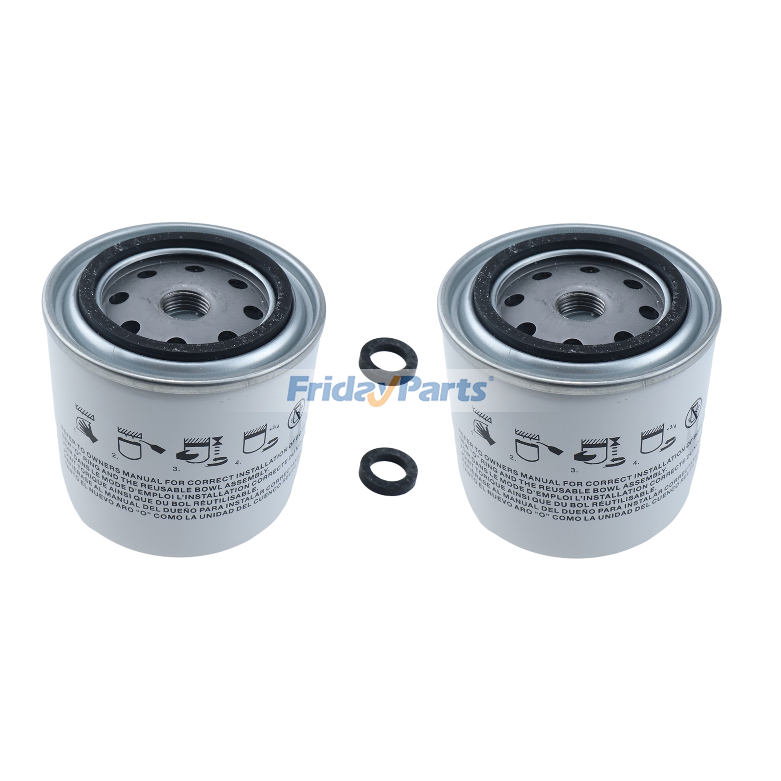 2 Pieces Coolant Filter 226-6565 3I-1288 for Caterpillar CAT Engine 3116TA 3126B 3208 3406 C10 C11 C13 C15 C7 C9 Compactor 826C Loader 980 F Series II
