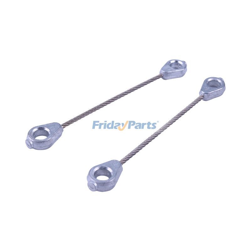 2 Pieces Deck Lift Brake Cable 746-0970 946-0970 for Cub Cadet RZT17 RZT22 RZT42 RZT50 White Outdoor ZT-17 ZT-22 ZT-42 ZT-50 Mower