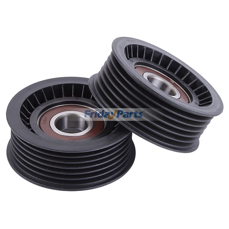 2 Pieces Drive Belt Pulley 278950 for Maserati 3.0TT V6 Engine Ghibli Levante Quattroporte