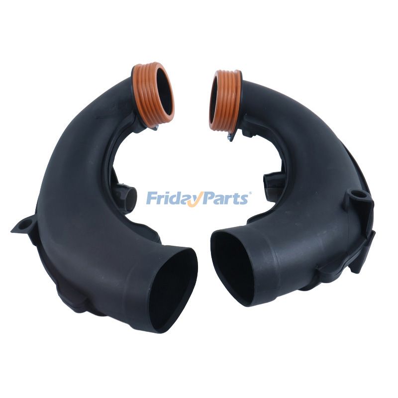 2 Pieces Engine Air Intake Hose 13717577452 13717577451 for BMW X5 X6 F07 F12 F13 F02 F04