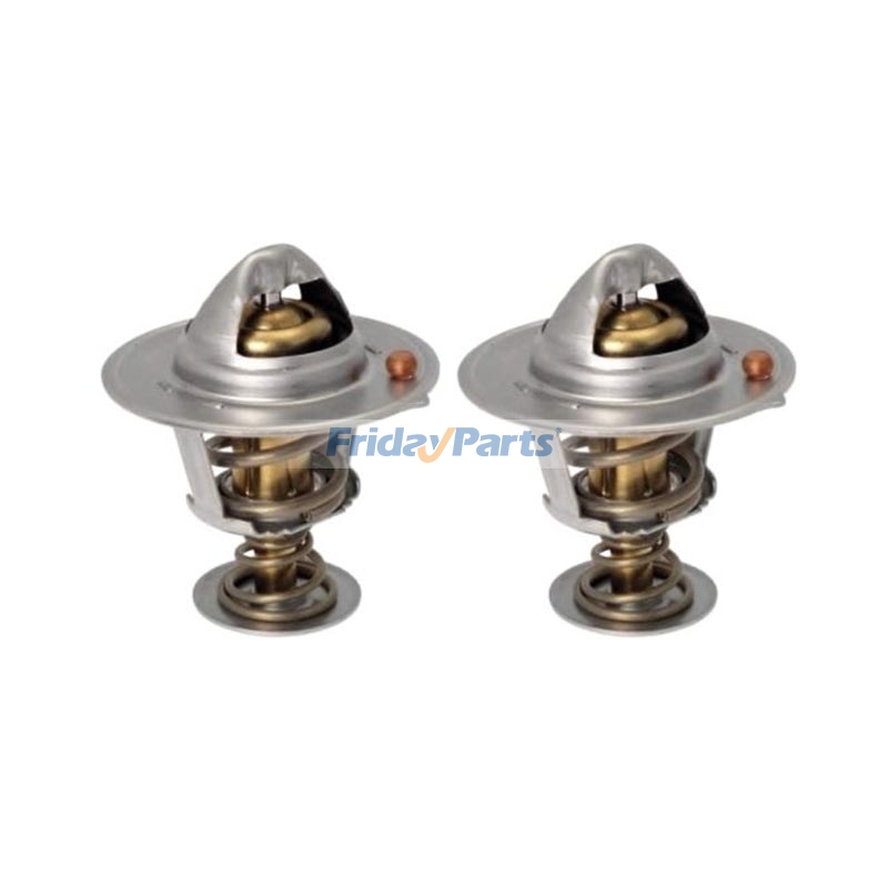 2 Pieces Engine Coolant Thermostat 25500-2E000 for Hyundai Elantra Tucson 1.8L 2.0L 2011-2021