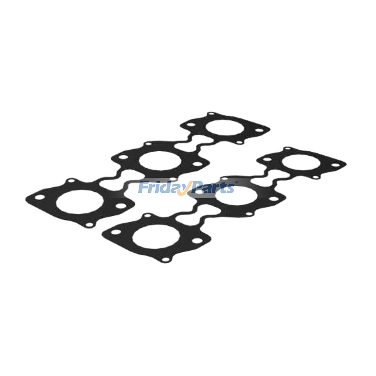 2 Pieces Exhaust Manifold Gasket 416-7727 for Caterpillar CAT Engine C6.6 C7.1 Excavator 320 323 330 336 320D 320D2