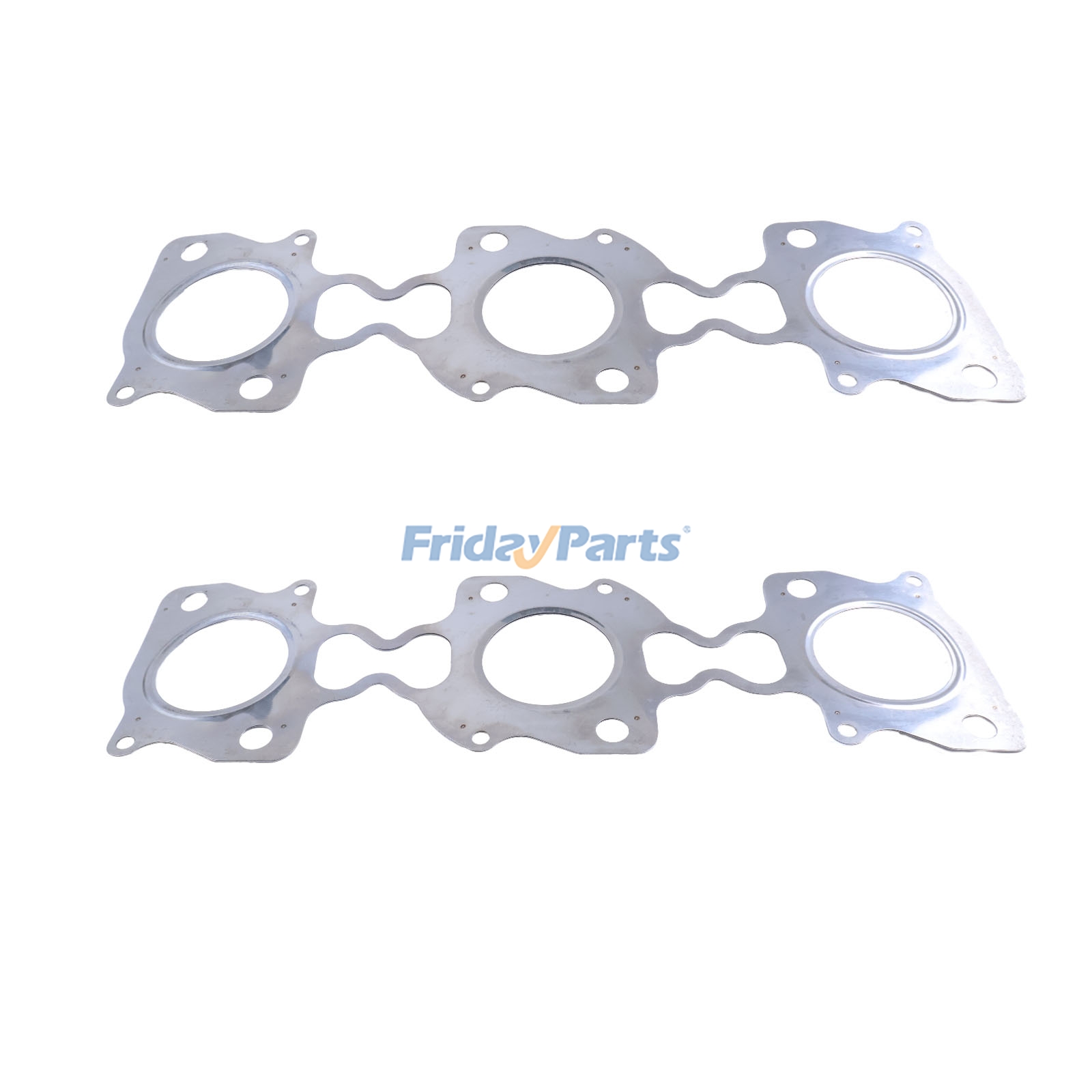 2 Pieces Exhaust Manifold Gasket 416-7727 for Caterpillar CAT Engine C6.6 C7.1 Excavator 320 323 330 336 320D 320D2