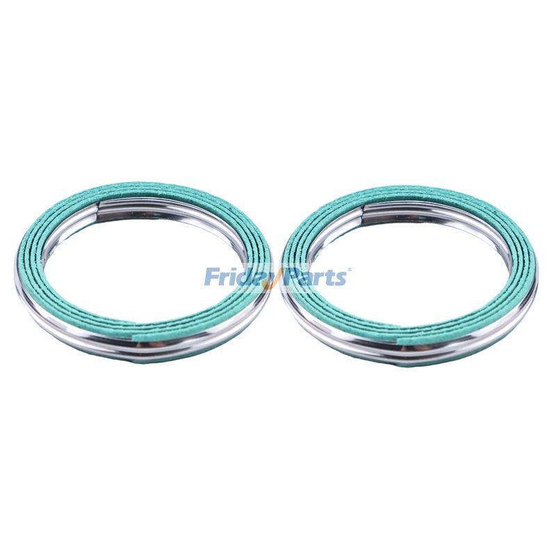 2 Pieces Exhaust Pipe Gasket 90584-43001-71 for Toyota