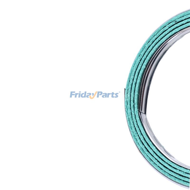 2 stück Auspuffrohr Dichtung 90584-43001-71 für Toyota Motor 13Z 14Z 15Z 1DZ 4Y 5K Gabelstapler 7 8 Serie 02-7FDJ35 62-7FD30 32-8FGF30 70-8FD20 FGZN25 FGZN30für Für Toyota