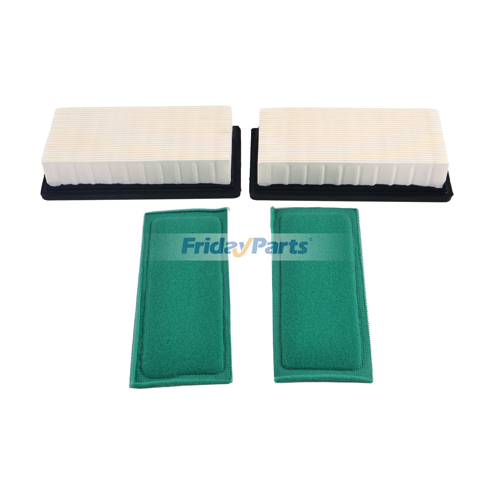 Kit de filtros de 2 piezas 691643 492889 4195 496077 691643 para motores Briggs & Stratton Generac para Motor  FridayParts