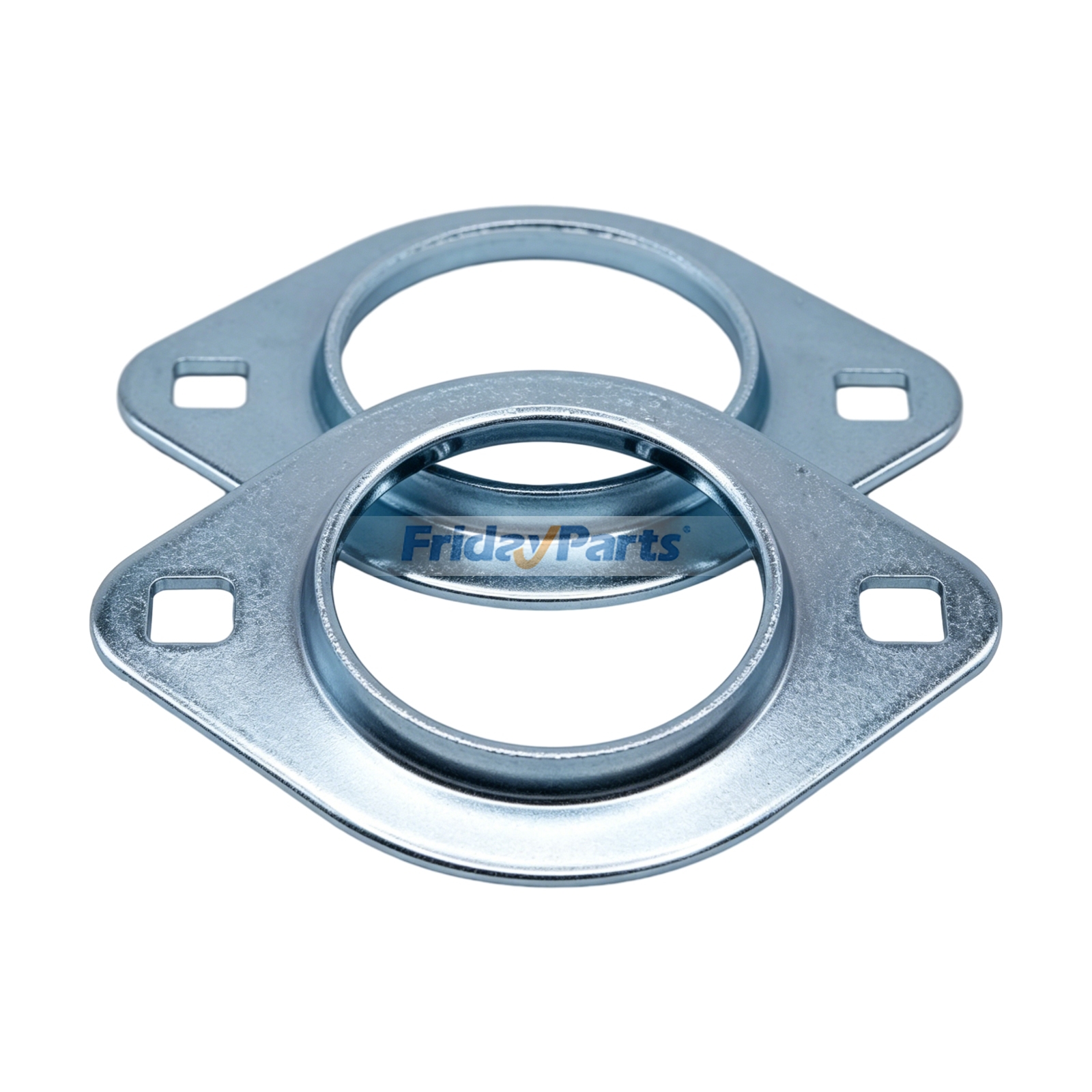 2 Pieces Flanged Bearing Housing M66125 L2287C for John Deere Engine 6068 6090 6135 Tractor 1023E 2025R 2032R 647A Combine 1144 1158 S670HM S685