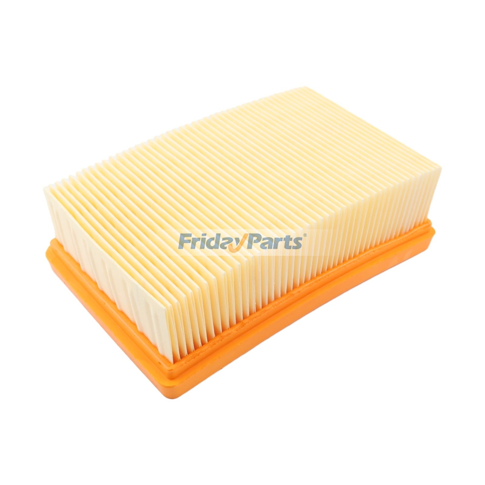 FridayParts Flacher Faltenfilter