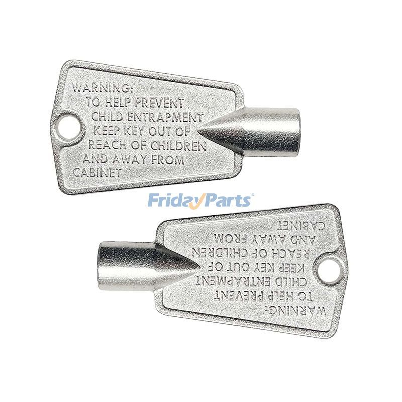 Clé de porte de congélateur 2 pièces 06599905 216702900 pour Kenmore Frigidaire GE