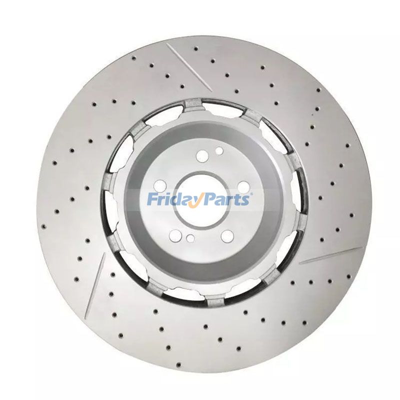Mercedes Benz用用2ピースフロントブレーキローターA2224212612 2014 -2020メルセデスベンツマイバッハS650 S63-AMG S450 S560用