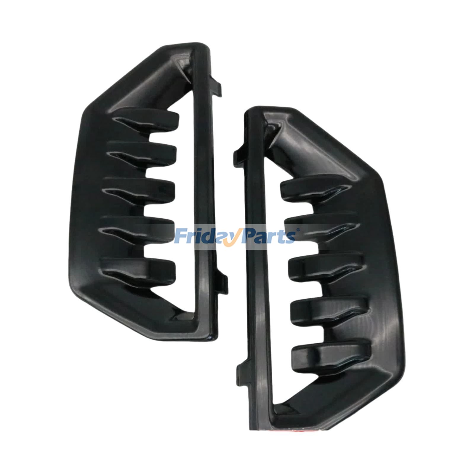 2 Pieces Front Bumper Grille Cover Air Duct 84869628 84869627 for GMC Sierra 1500 Chevrolet Silverado 2022-2025