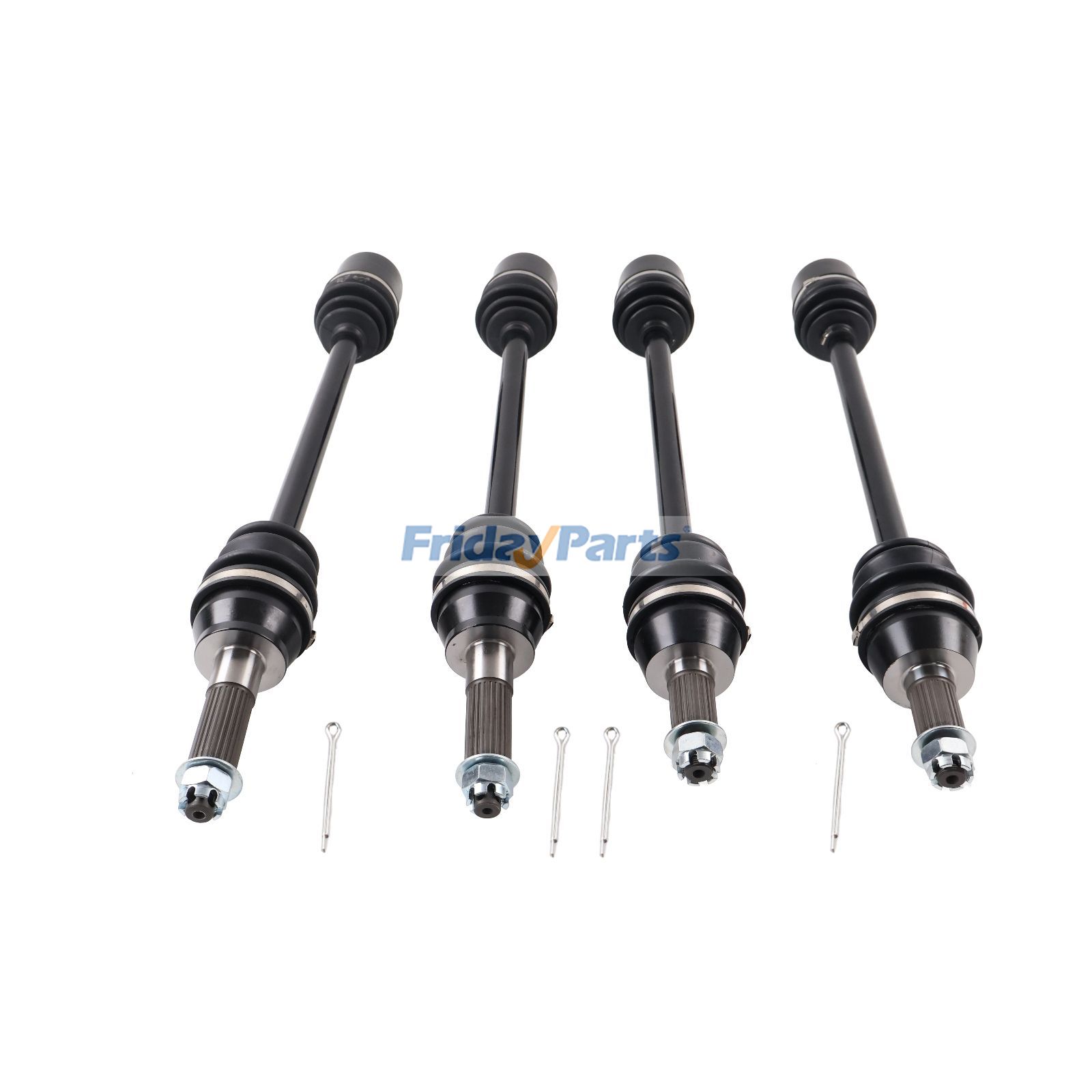 2 piezas de eje de junta homocinética delantero izquierdo y derecho 1332637 1333962 para Polaris Brutus Ranger Crew XP 1000 RZR 4 800