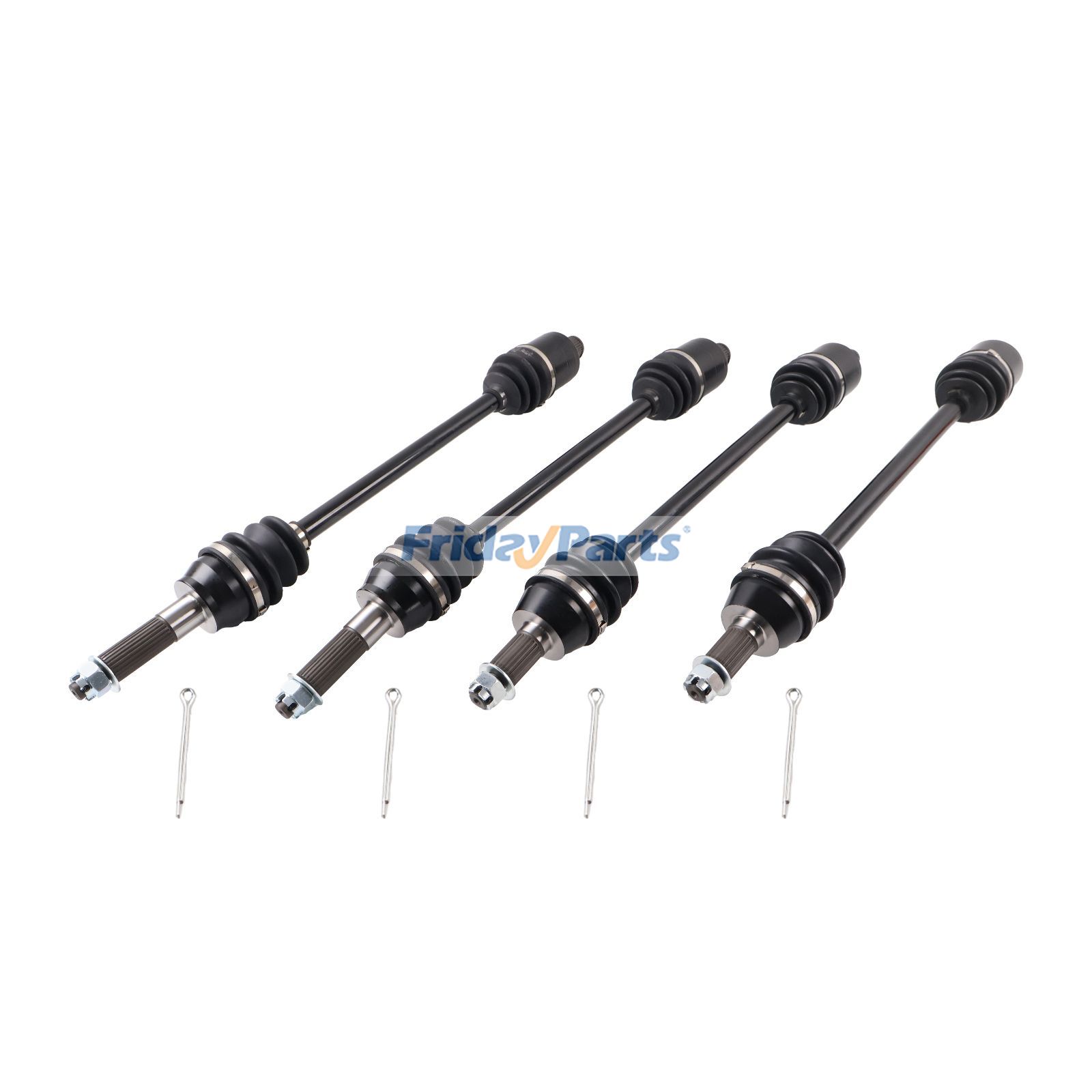 2 piezas de eje de junta homocinética delantero izquierdo y derecho 1332637 1333962 para Polaris Brutus Ranger Crew XP 1000 RZR 4 800 de FridayParts