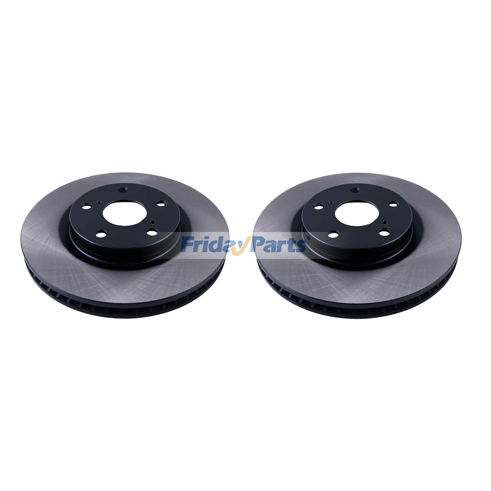 2 Pieces Front Disc Brake Rotor 43512-33150 for Toyota Sedan Camry Avalon Mirai Matrix 2006-2020