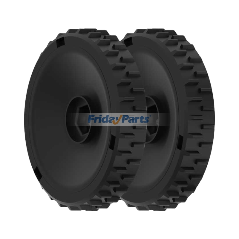 2 Pieces Front Drive Wheel 574465101 for Husqvarna Automower 105 305 308 ROB R1000 1200R R600 R800 R38Li R40Li R45Li R50Li R70Li R80Li