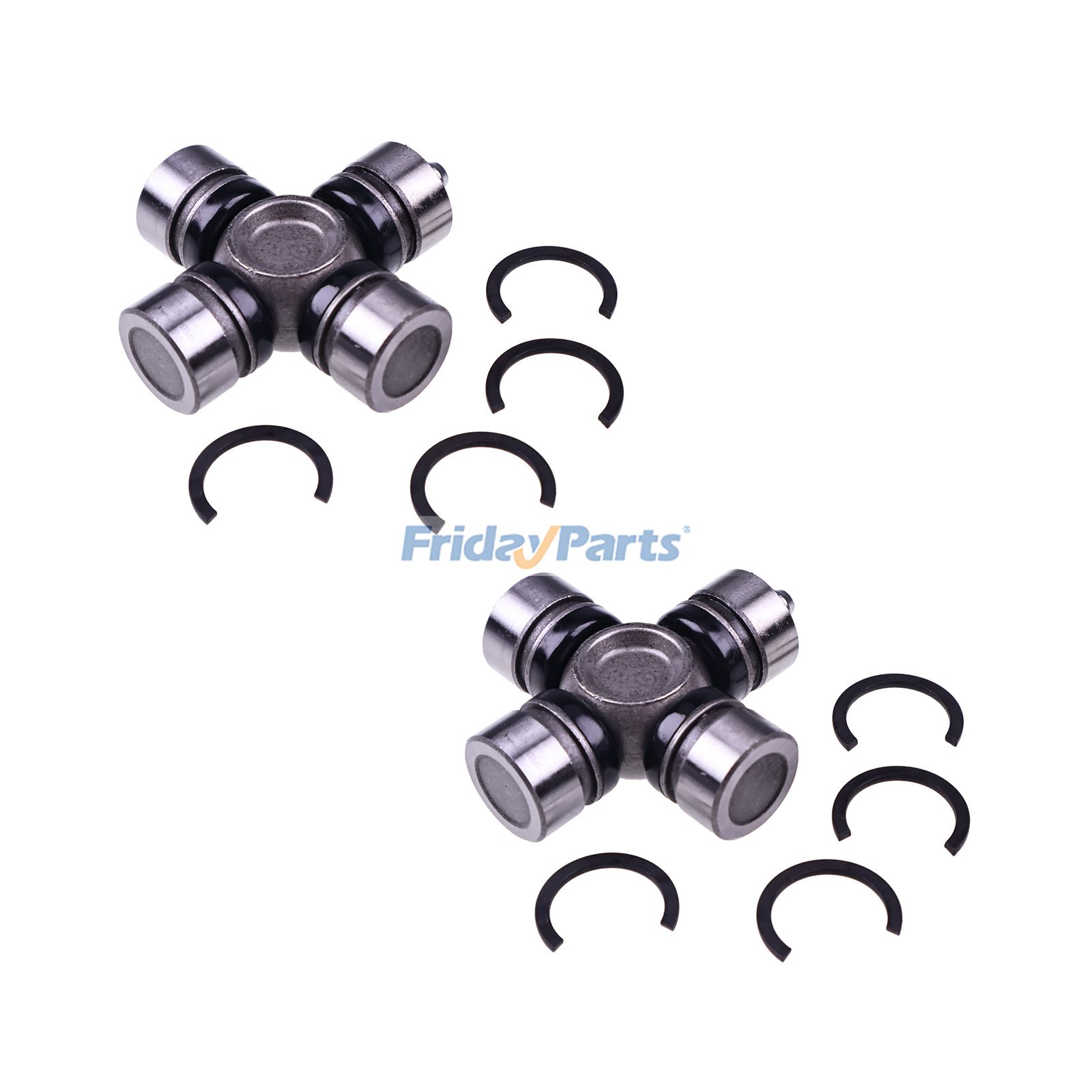 2ピース フロントリアドライブシャフト Uジョイント 5GT-46187-00-00 2HR-46187-00-00 ヤマハ ATV YFM450 4X4 2007-2014用