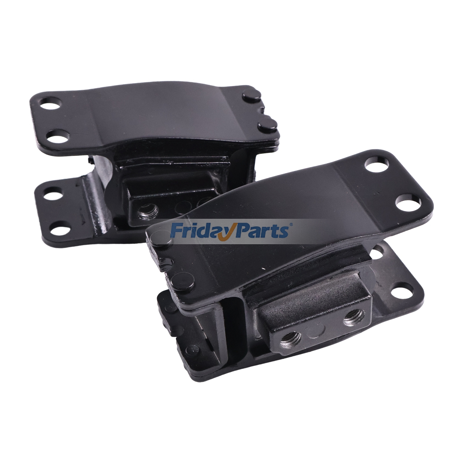 2 Pieces Front & Rear Engine Motor Mount Isolator 47564-99 for Harley-Davidson Motorcycle Dyna 1999-2017